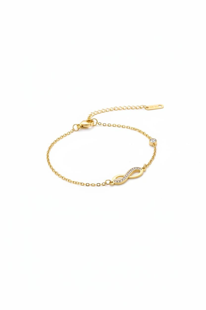 Kadın Çelik Gold Bileklik KCGB-016