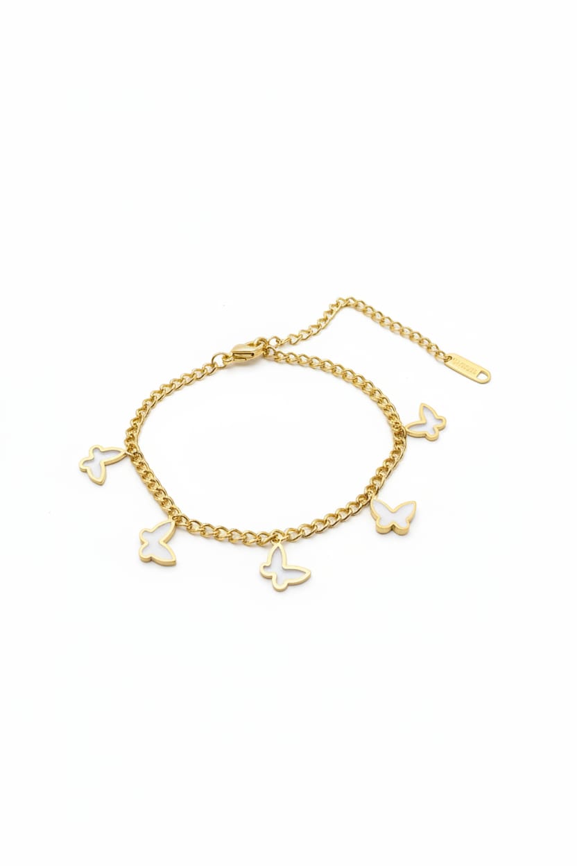 Kadın Çelik Gold Bileklik KCGB-020