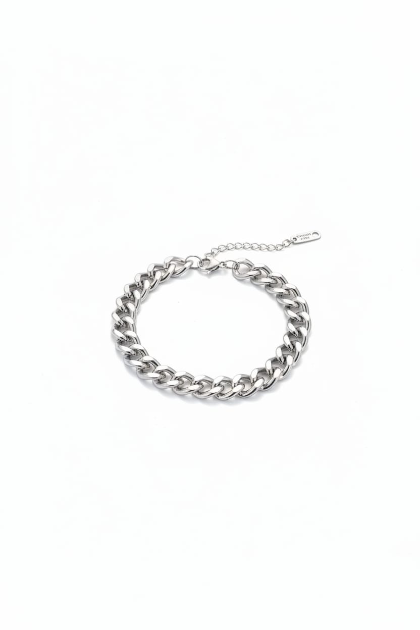 Kadın Çelik Silver Bileklik KCSB-014