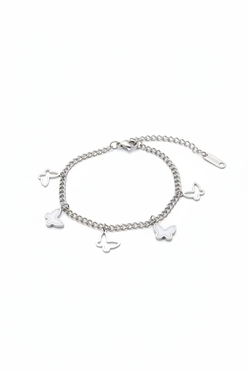Kadın Çelik Silver Bileklik KCSB-020
