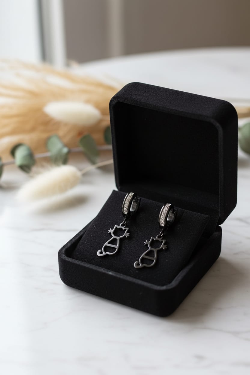 Kadın Çelik Küpe KCK-007