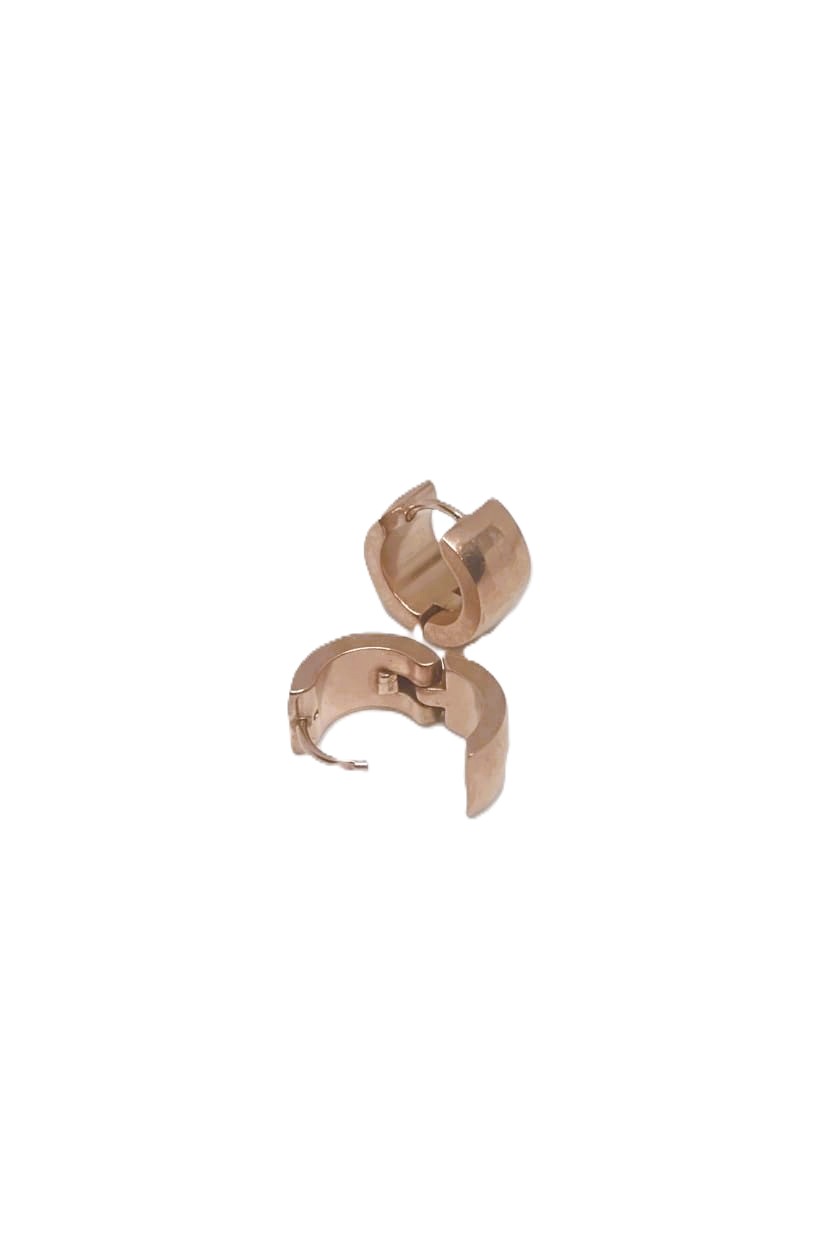 Kadın Çelik Gold Küpe KCGK-008