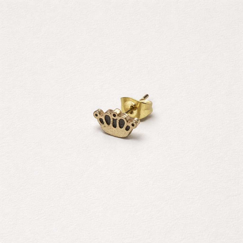 Kadın Çelik Gold Küpe KCGK-104