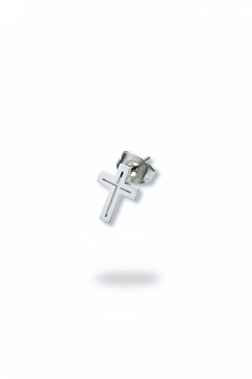 Kadın Çelik Silver Küpe KCSK-111
