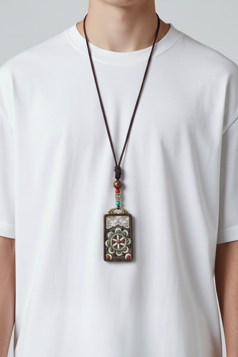 Etnik Uzun Bohem Kolye -EUBK013